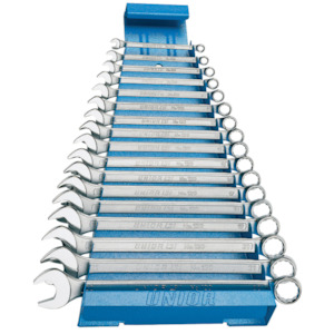 Unior Combination Wrench Sets: Unior Combination Wrench Long Set on Stand