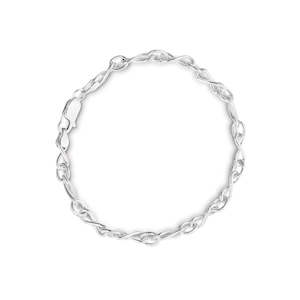 Jewellery: STG INFINITY 1/1 FIG. CABLE CHAIN BRACELET 19cm