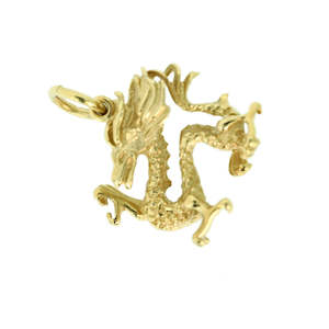 9ct Dragon Charm