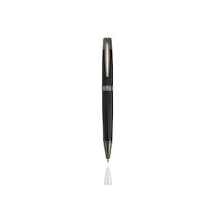 Cudworth Black Mesh/Gun Metal Ball Point Pen