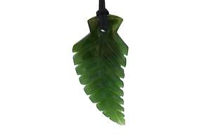 Jewellery: NZ Greenstone fern