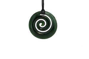 Jewellery: NZ Greenstone koru