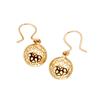 9KYellow Gold Earrings