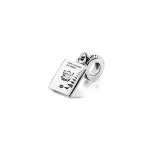 Jewellery: Evolve Charms Dangles NZ Passport LKD037