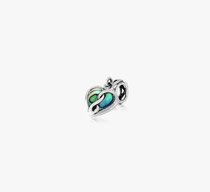 Evolve Charms paua Eternity Pāua Heart LKP007