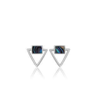 Evolve Earrings Ocean Paua Studs 3E40009