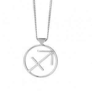 KAREN WALKER STG SAGITTARIUS NECKLACE