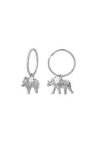 Karen Walker stg silver ELEPHANT SLEEPERS