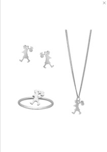 Karen Walker STG SILVER Mini Runaway Girl Gift Set