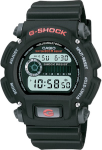 Jewellery: Casio Mens 200M G-Shock Watch (Black)