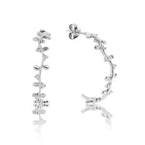 Evolve Earrings Eternity Vine Hoops (Strength) 3E40016