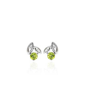 Evolve Earrings Promise Leaf Studs (Growth) 3E40003