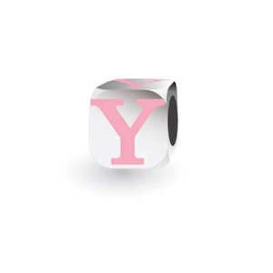 Jewellery: Babylinks Pink Block-Y