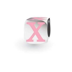 Jewellery: Babylinks Pink Block-X