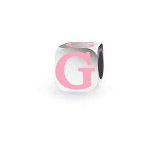 Jewellery: Babylinks Pink Block-G