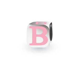 Jewellery: Babylinks Pink Block-B