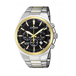 Citizen Gents Watch Chrono B/let SSTT WR100