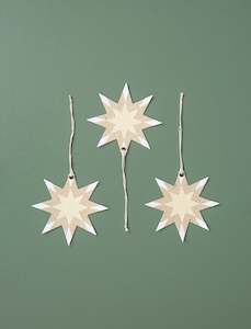 Star Ornaments // Natural