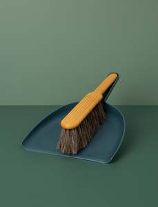 Dustpan & Brush Set // Petrol Blue