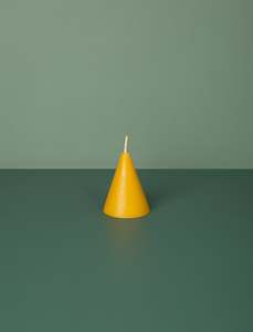 Cone Candle // Beeswax