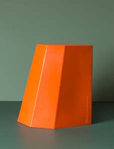 Arnold Circus Stool // Orange