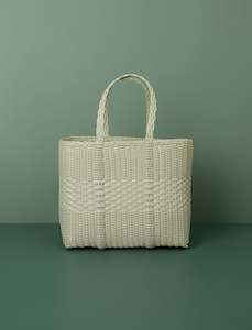 Lace Weave Tote // Palm