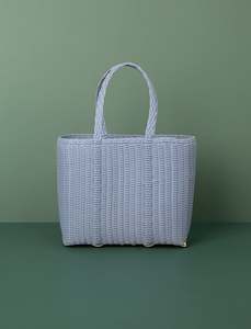 Flat Weave Tote // Lilac