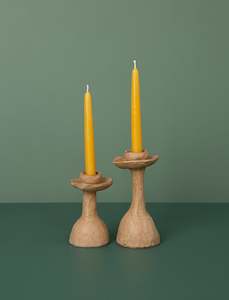 Ludwig Candle Holder // Biscuit