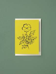 Silverweed Greeting Card