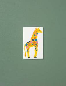 Treasuring Cards // Giraffe