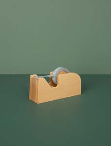 Wooden Tape Dispenser // Natural