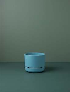 Self Watering Plant Pot // Pond Blue