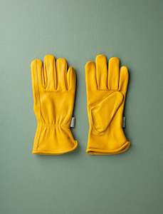 Classic Leather Work Glove // Natural Yellow