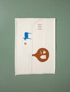 Nora-ya Hand Towel // A Sheep and Bread