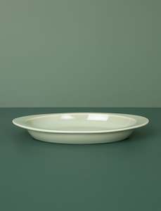 Oval Plate // Yellow