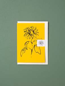 Sunflower Greeting Card