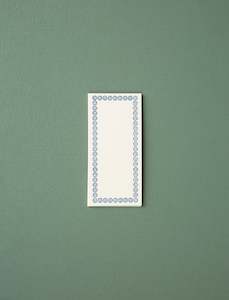 Department store: Letterpress Memo Cards // Blue