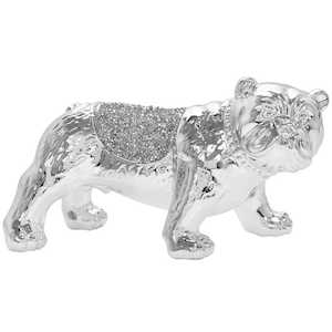 Mille Crystal Bulldog Figurine Collectible