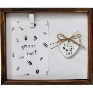 Pet: Cat Photo Frame - I Love My Cat