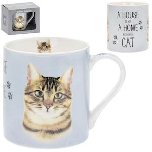 Tabby Cat Mug - Feline Friends Collection