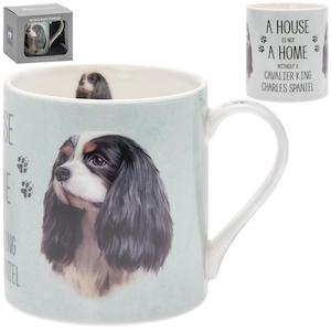 Cavalier King Charles Dog Mug - A house is not a home without a Cavalier King Charles dog.