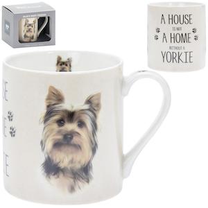 Yorkie Dog Mug - A house is not a home without a Yorkie dog.