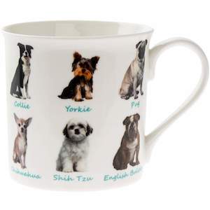 Dog Breeds Fine China Mug - Leonardo Collection