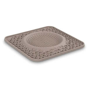 Messy Mutts Therapeutic Dog Lick Bowl Mat - Grey