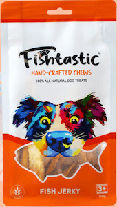 Fishtastic Dog Treats - Fish Jerky 100g