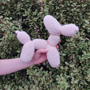 Crochet Plush Toy - Balloon Dog