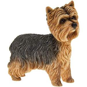 Yorkshire Terrier Dog Figurine Collectible - The Leonardo Collection