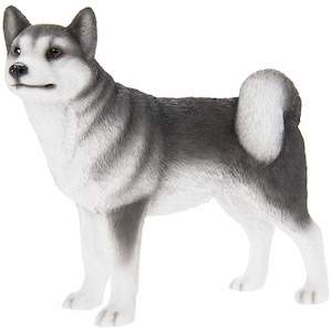 Husky Dog Figurine Collectible - The Leonardo Collection