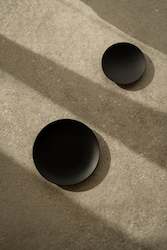 Candle plate - Black