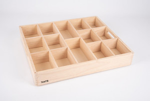 Products: Wooden Sorting Tray - 14 Way